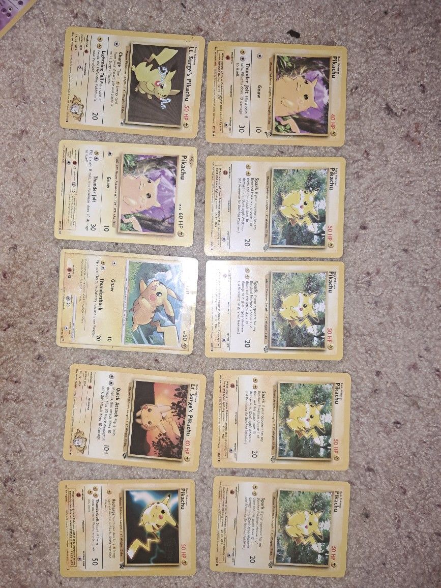 Pikachu Collection