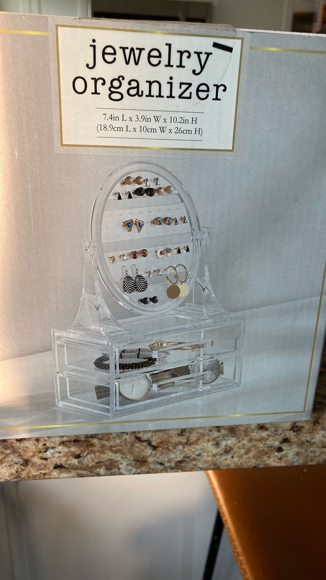 New Jewelry Clear Organizer