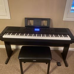 Yamaha DGX-660 Portable Grand 88-Key Digital Piano – Excellent Condition – $550 OBO