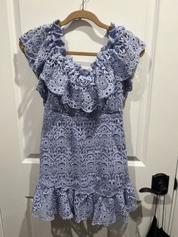 Brand New Purple Off Shoulder Lace Dress