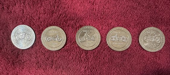 Harley Davidson - Tokens - Coins - Deadwood SD