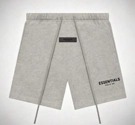Fear of God Essentials Grey Sweat Shorts