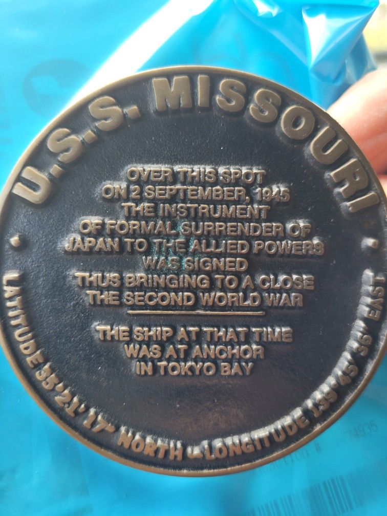 USS War Ship Belt Buckels
