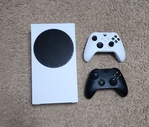 Xbox Series S Console with Two Controllers