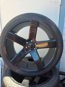 Rims 24 and tires
