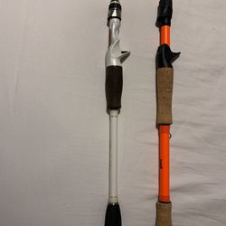 Favorite Rod For Sale 7'6 Fast Action Heavy Rod And A Lews Xfinity Pro 7,4  Extra Fast Action Rod For Sale, Favorite For 60 And The Lews For 40 for  Sale in