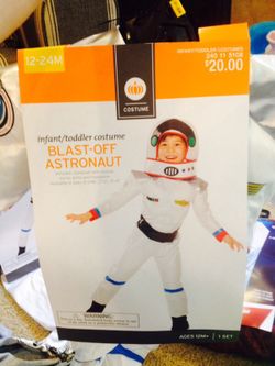 Toddler astronaut costume 12-24 months