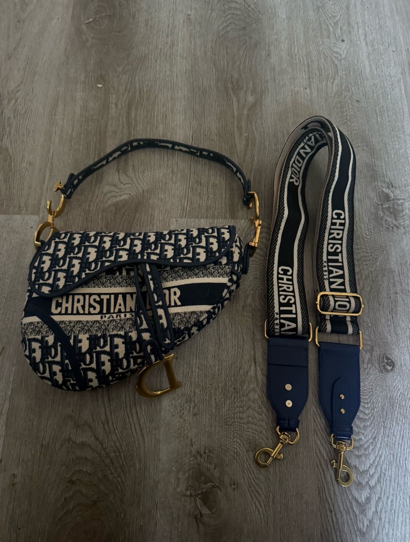 Dior saddle bag