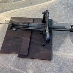 Rule & Lead Cutter , Letterpress Tiols