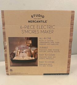 S'mores Maker for Indoors Electric, 6-Piece Set