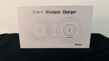 2 in 1 Wireless Charger,Traveler Wireless Station