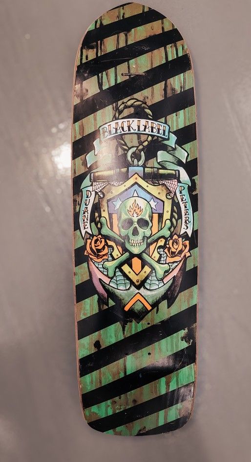 Black Label - EMERGENCY Duane PeterS Skate DECK