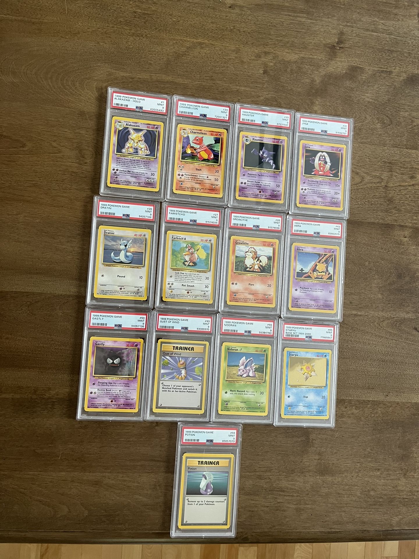 Psa 9 Pokemon Card Lot!