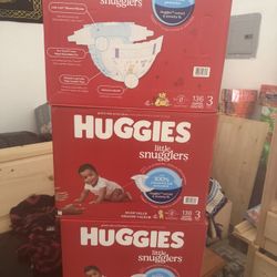 Huggies Size 3 136 Count