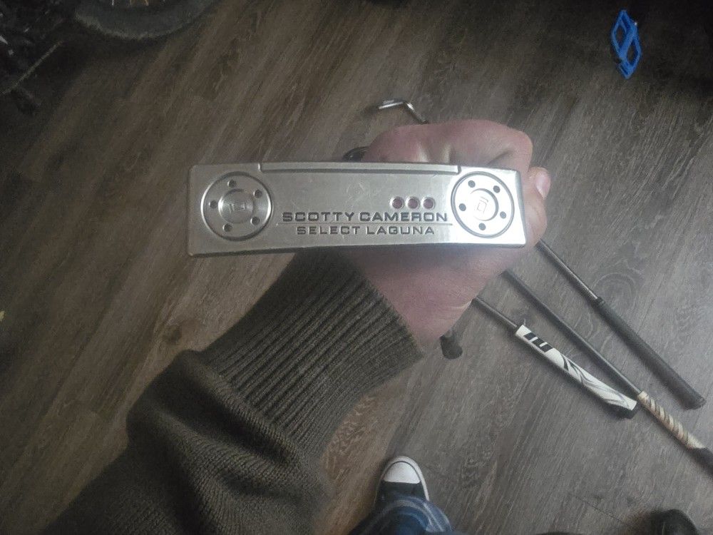 Scotty Cameron SELECT LAGUNA 2018 Putter 35" w/ Head Cover Shaft Original Steel