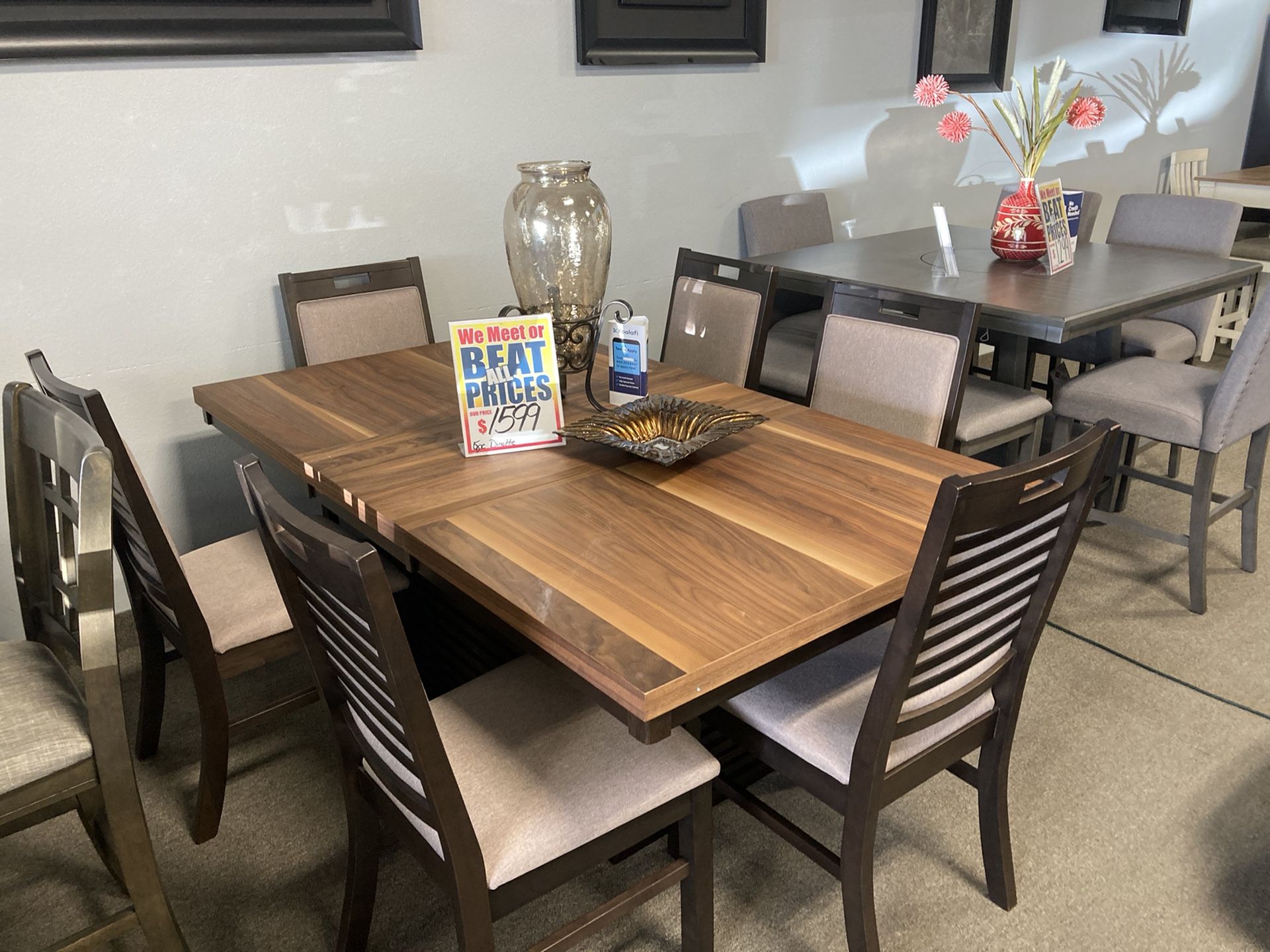 Amazingly Beautiful Dining Set 🌟 $1599 Easy Financing & Shipping 📦🤑