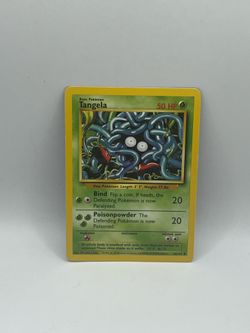 Pokemon Base Set Tangela Card #66