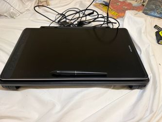 HUION Kamvas Pro 16 15.6” Drawing Tablet w/ Stylus, Cables & Adjustable Stand