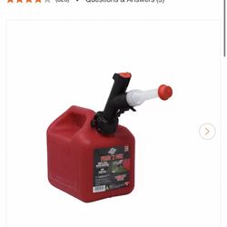 Garage Boss Press N Pour 1 Gal. Gas Can Accessory