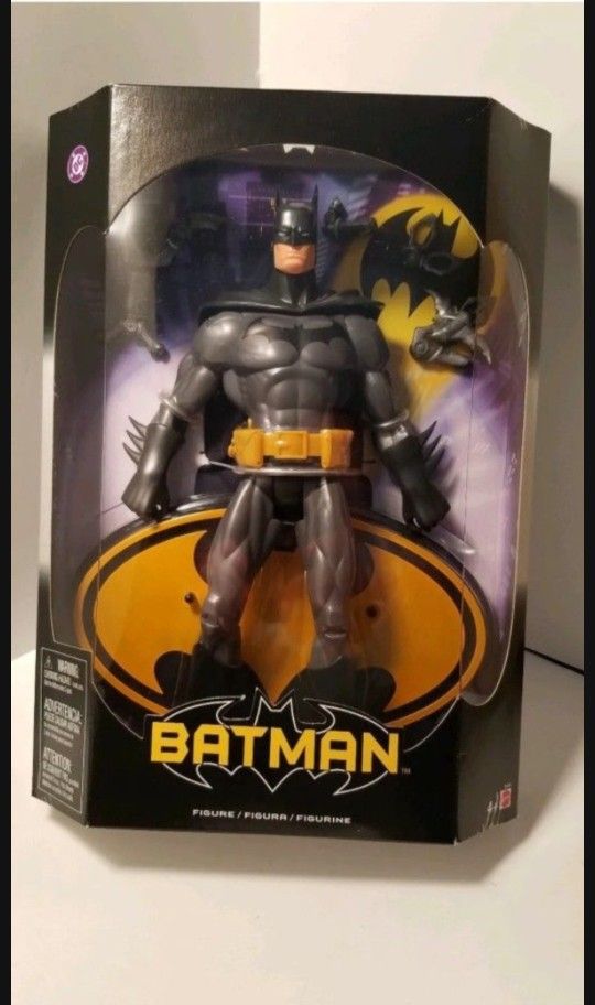 Batman Figure With Display Stand And Accessories New In  Package
