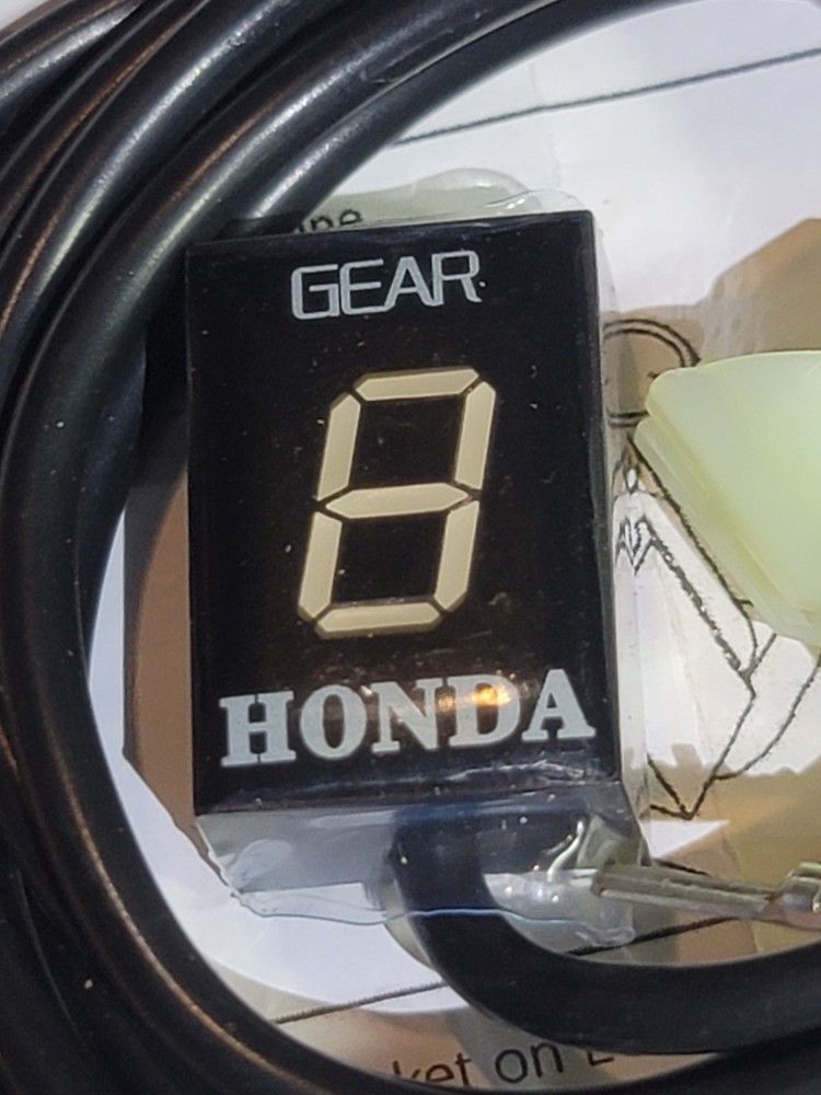 Motorcycle Gear Desplay