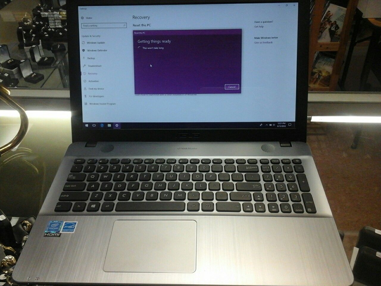 asus laptop model x541s sonic master 12gb