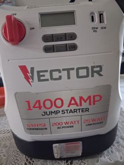 Vector 1400 amp jump starter