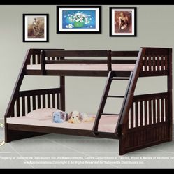 BRAND NEW TWIN FULL BUNK BED 