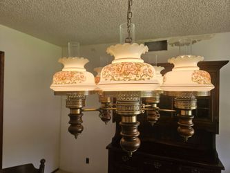 Vintage Five Arm Chandelier