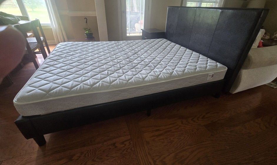 Bed With Night Desk