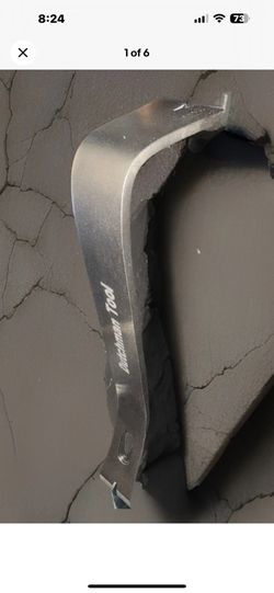 Titanium Flat Pry Bar 12” Dutchman Tool 9.5oz