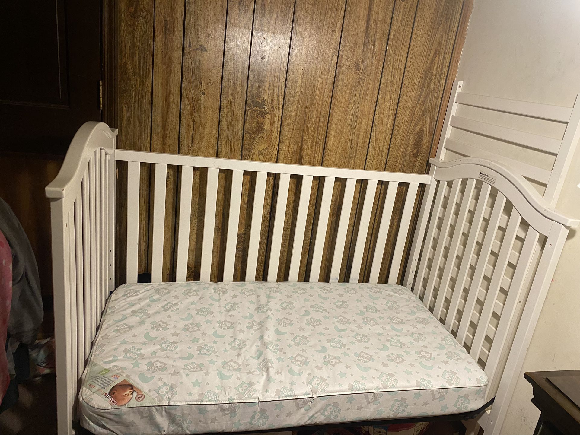 2 N 1 Baby Crib Convert To Toddler Bed 