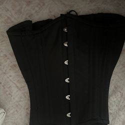 Dracula Clothing Extreme Waist Corset Cotton