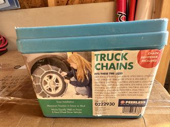Two Snow Chains