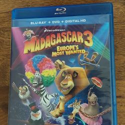 Madagascar 3 - Blu-Ray DVD