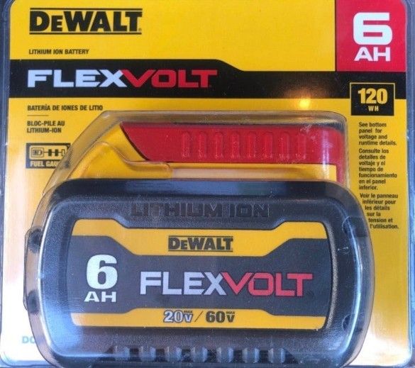 6ah Flexvolt Battery