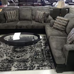 Millingar Smoke Living Room Set 💣BIG SALE💣Sofa,Loveseat ❤️1349$
