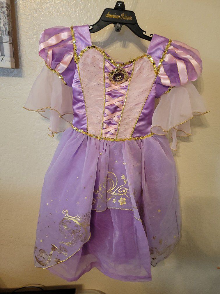 Disney Rapunzel Dress Size 3t