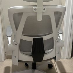 Grey And White Office Chair
