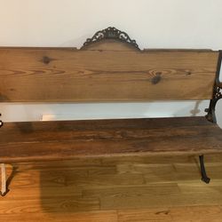 Vintage bench