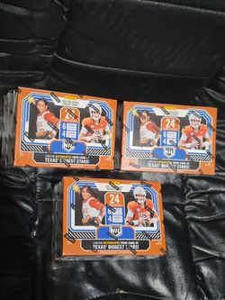 2025 Panini University of Texas Longhorns NIL Blaster Box! 3 Box Lot! New Factory Sealed!