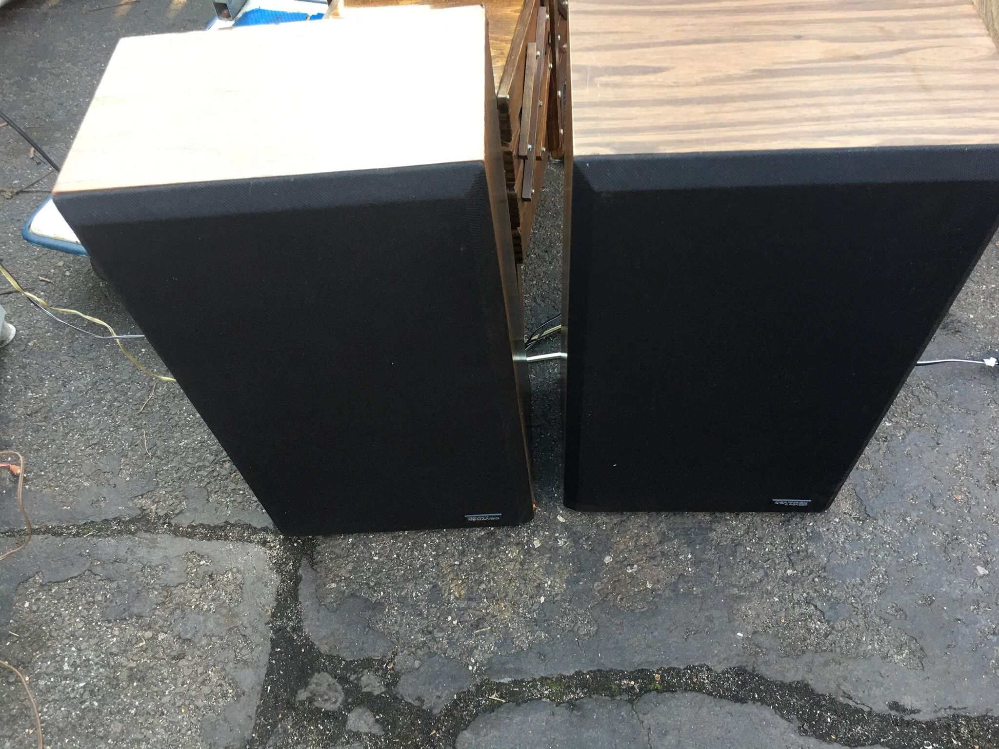 Vintage Centrex by Pioneer 15w Speakers tested