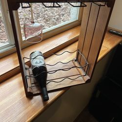 Wine And Glass Holder