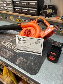 Black and Decker 40v landscape blower