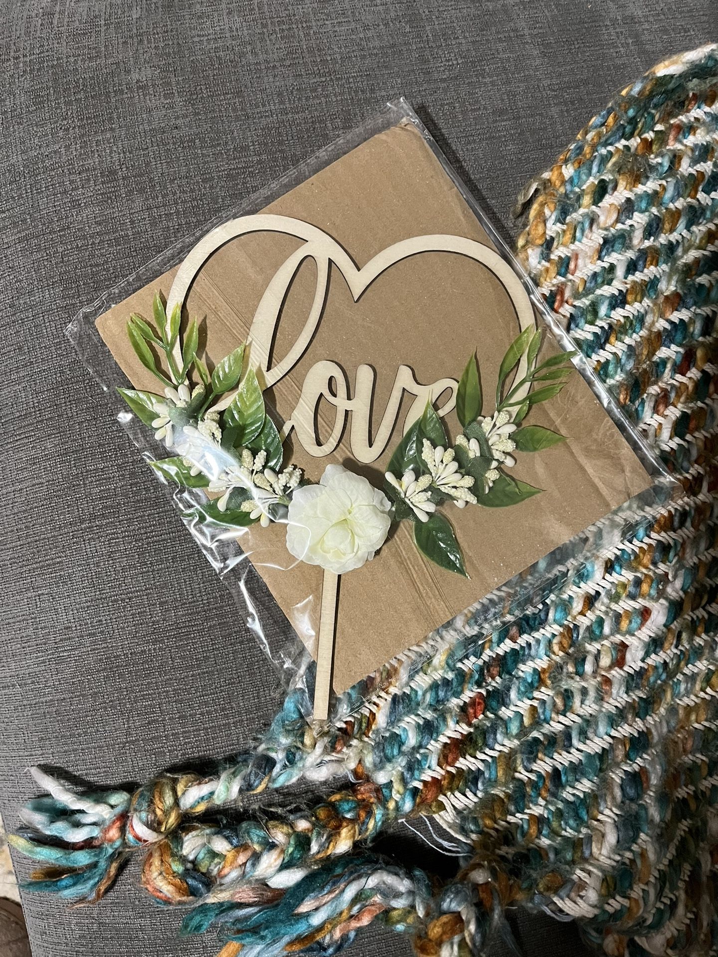 Love Cake Topper
