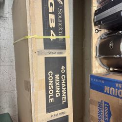 Soundcraft GB4-40 40-Channel Analog Mixing Console – Brand New, Unopened