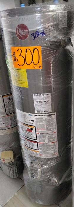 RHEEM 38GL WATER HEATER 💦