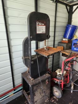 Radial arm saw & band saw