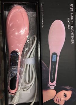 Fast hair straightener