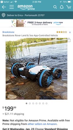 Rover land and sea app controlled remote control car